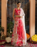 Rani Pink Floral Lehenga Set