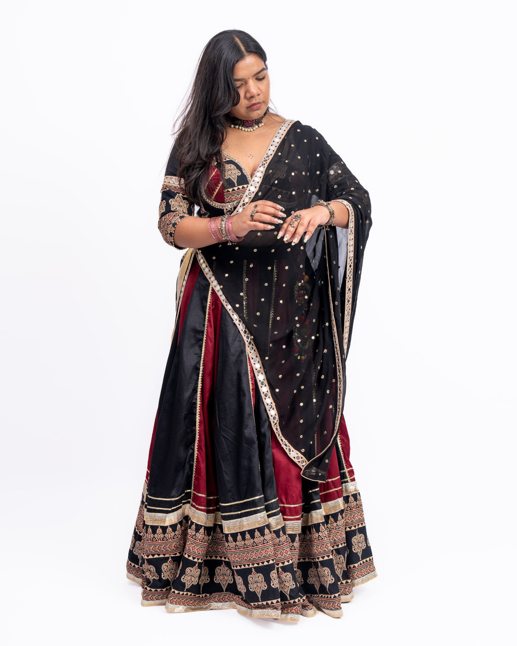 Rang Rasiya Reversible Garba Chaniya Choli Set