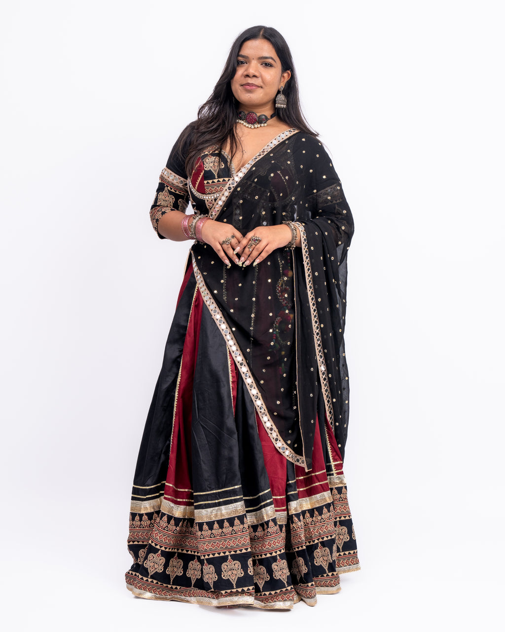 Rang Rasiya Reversible Garba Chaniya Choli Set