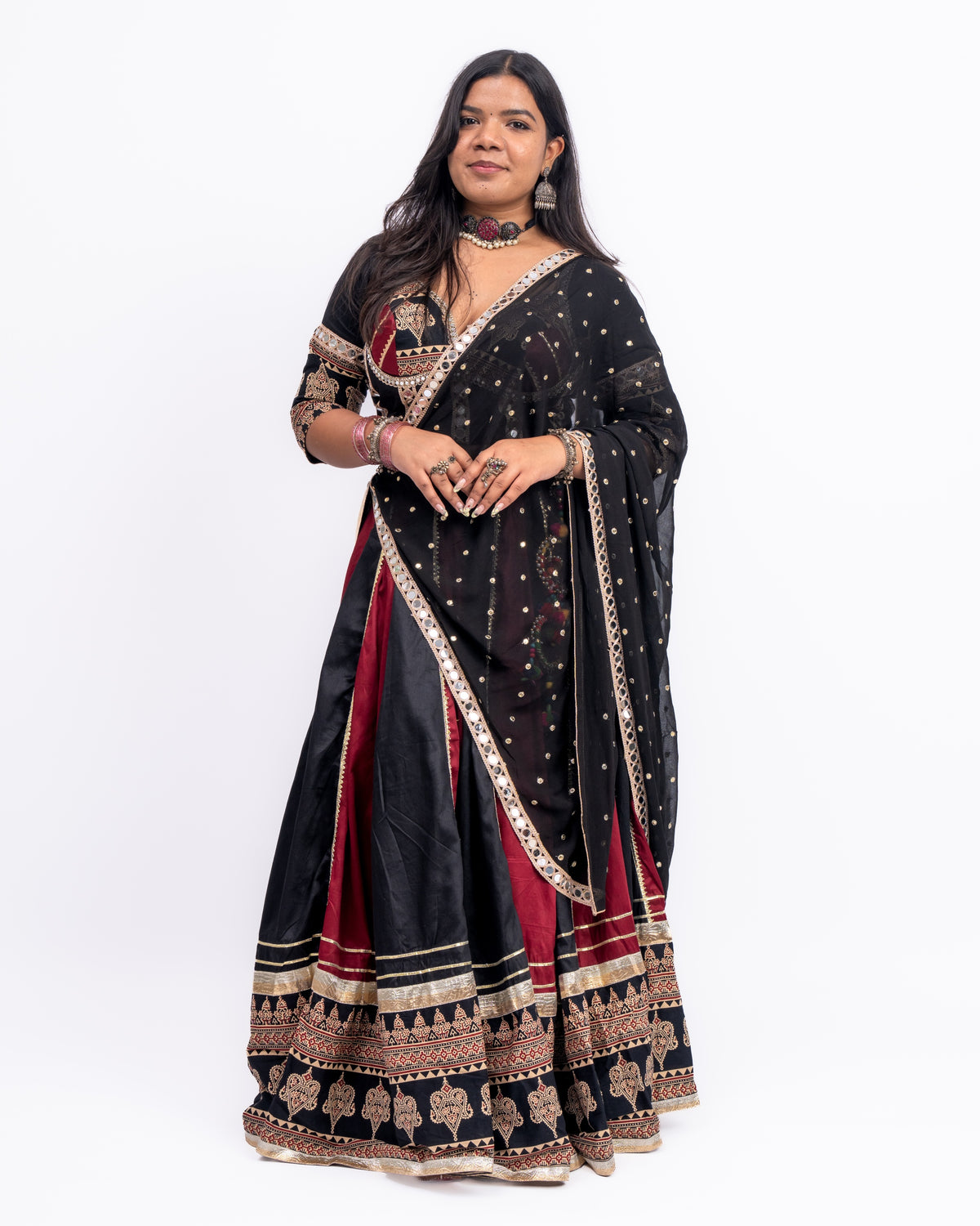 Rang Rasiya Reversible Garba Chaniya Choli Set