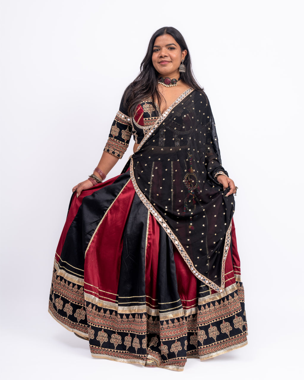Rang Rasiya Reversible Garba Chaniya Choli Set