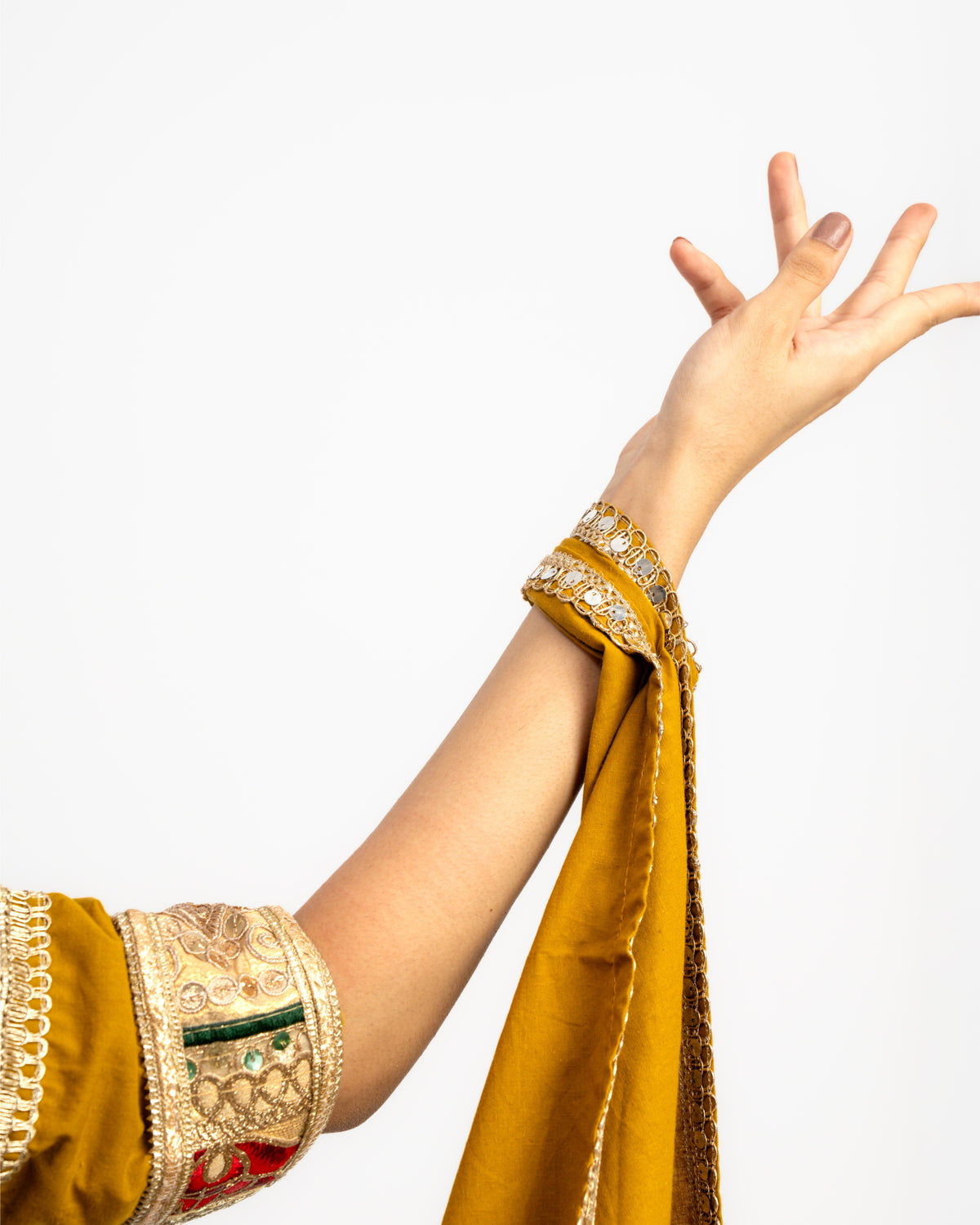 Kesariya Garba Chaniya Choli Set