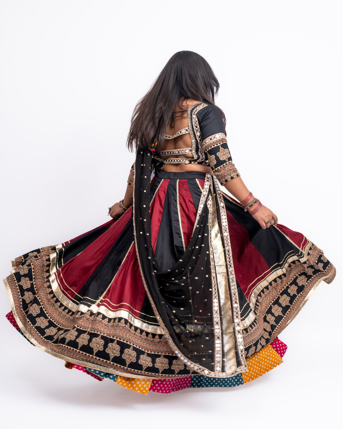 Rang Rasiya Reversible Garba Chaniya Choli Set