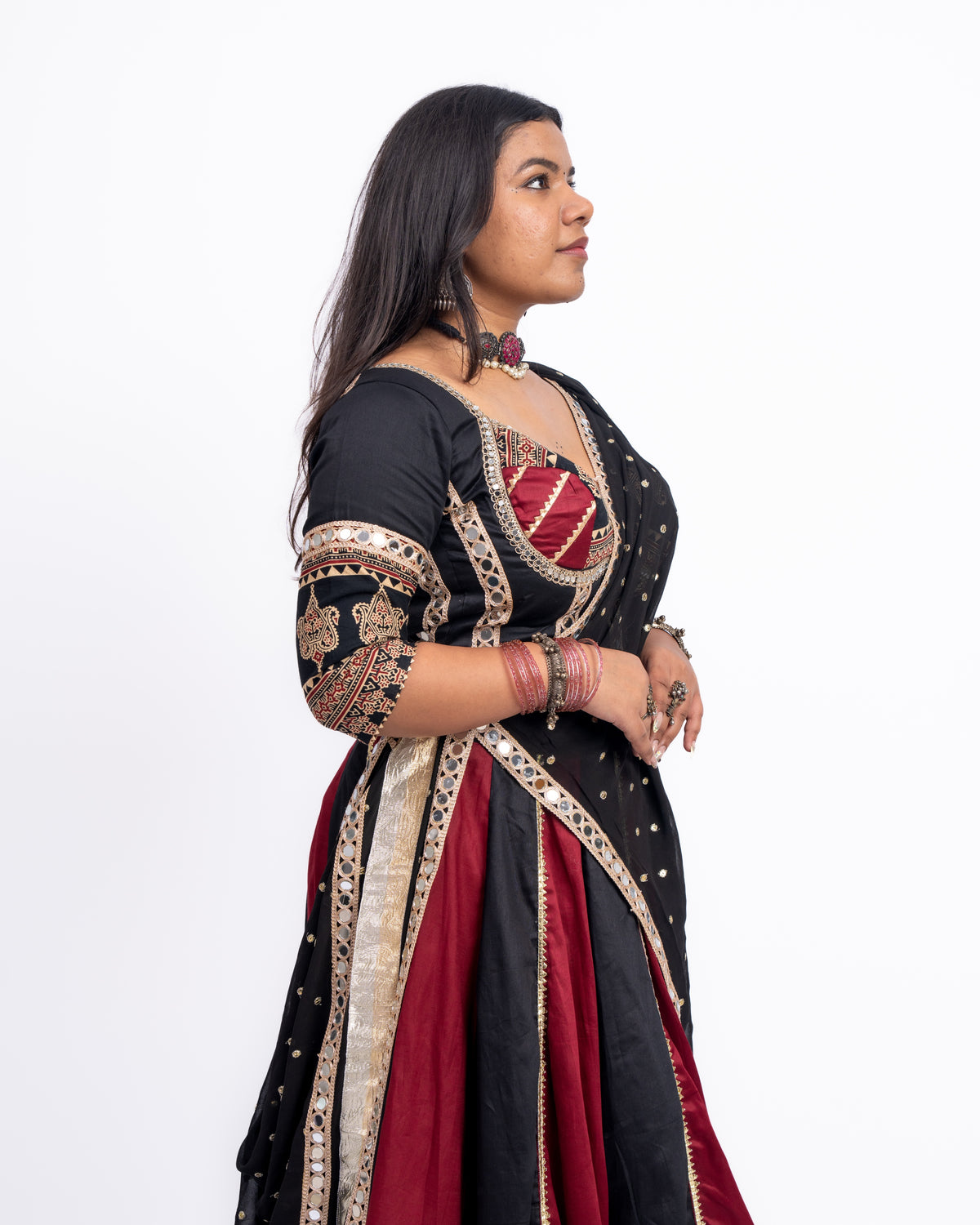 Rang Rasiya Reversible Garba Chaniya Choli Set