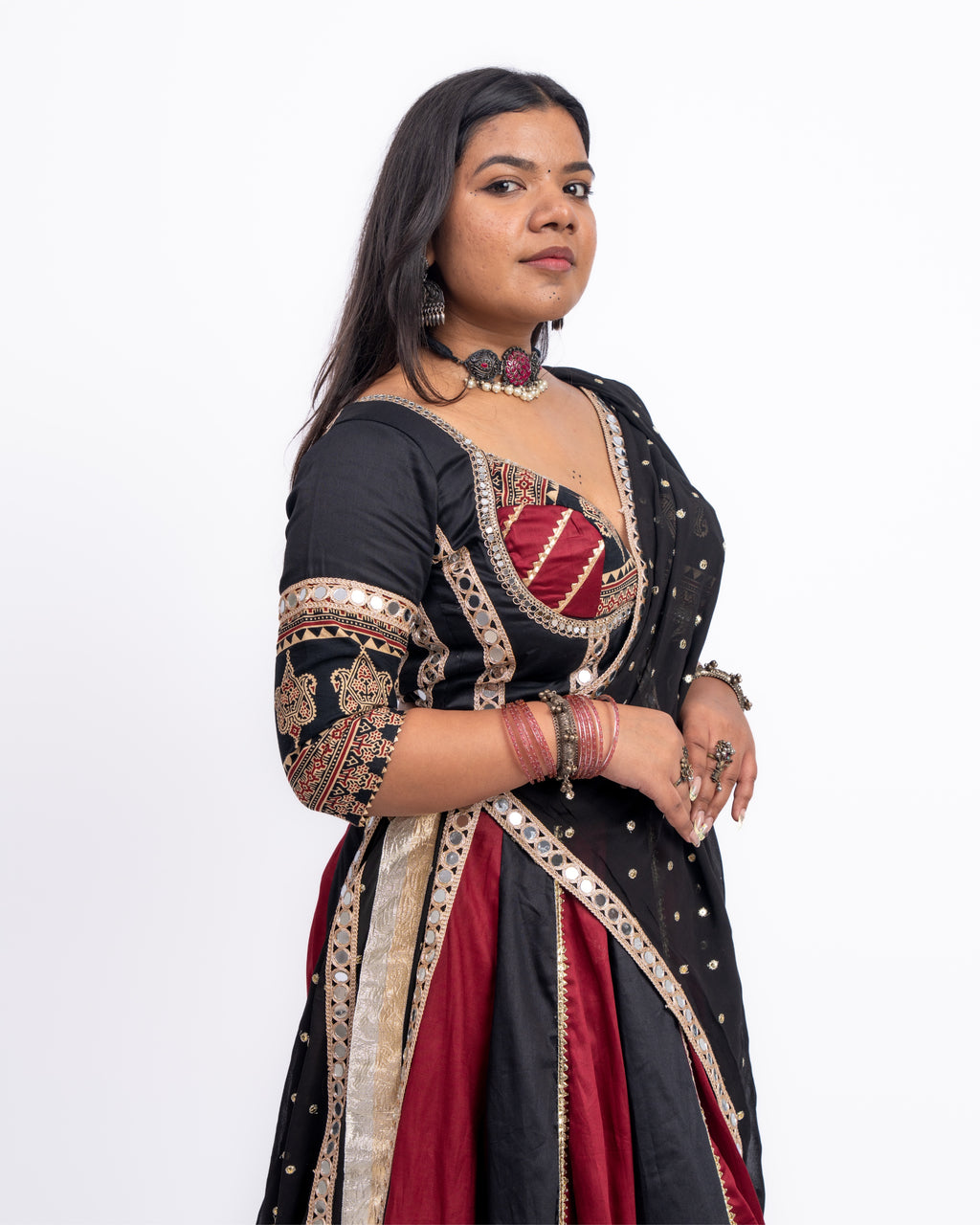 Rang Rasiya Reversible Garba Chaniya Choli Set