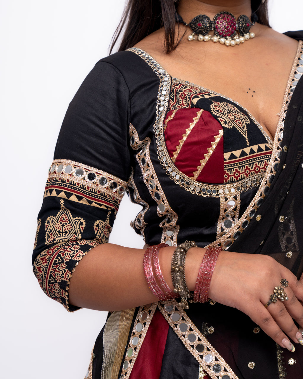 Rang Rasiya Reversible Garba Chaniya Choli Set