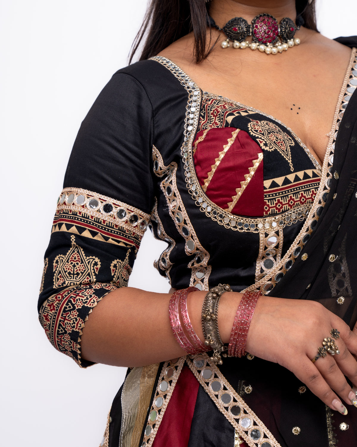 Rang Rasiya Reversible Garba Chaniya Choli Set
