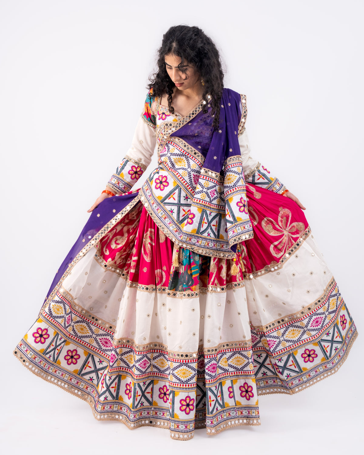 Rang Rasiya Garba Chaniya Choli Set