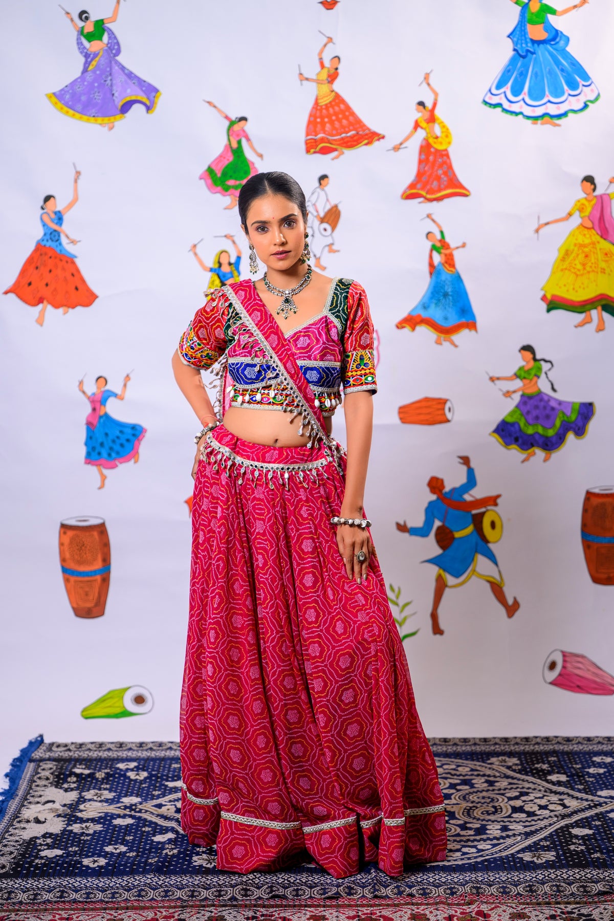 Rani Raas Garba Chaniya Choli Set