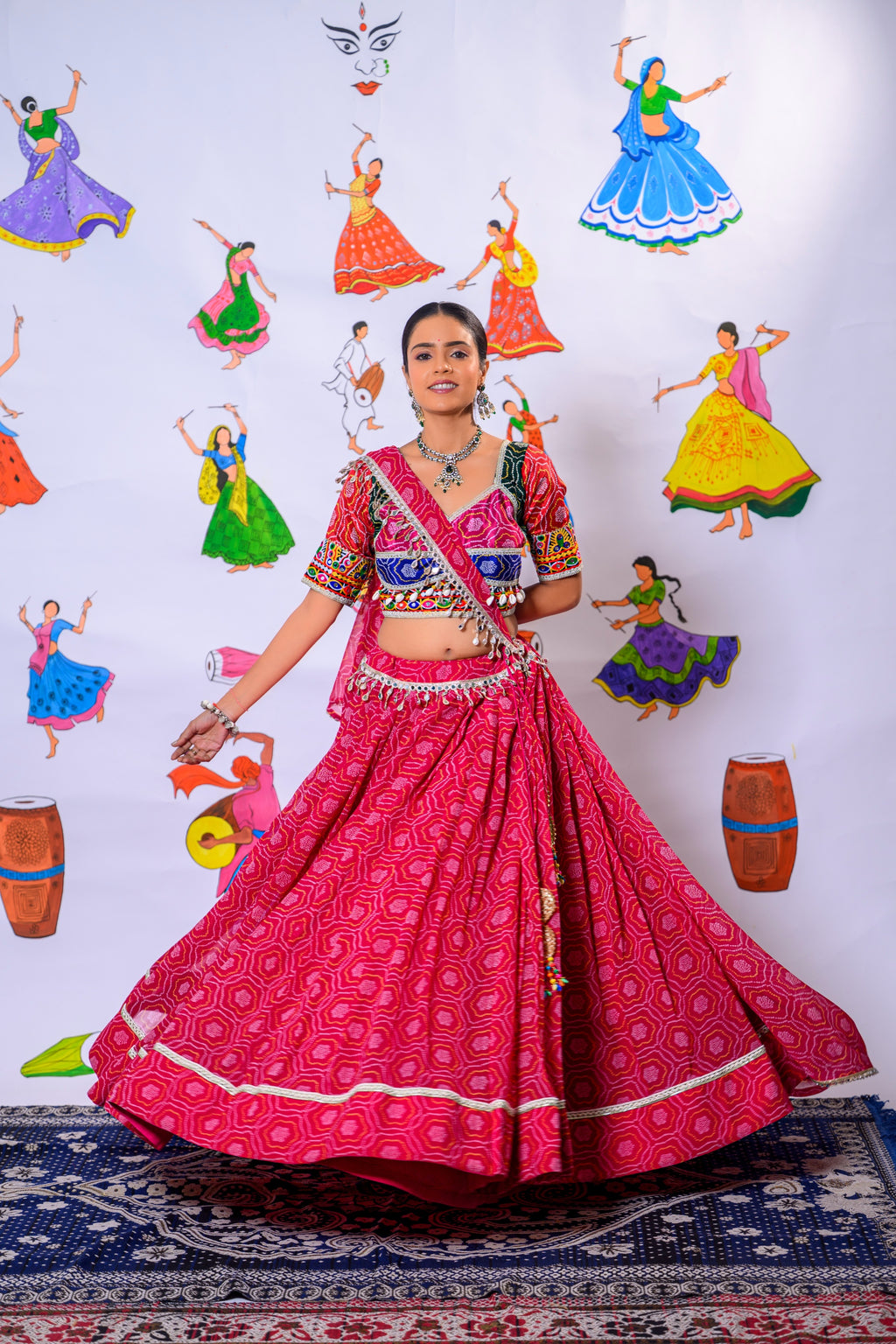 Rani Raas Garba Chaniya Choli Set