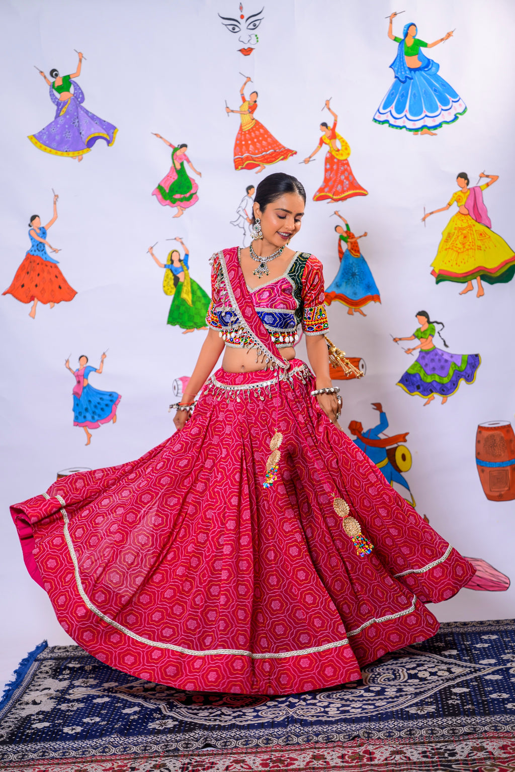 Rani Raas Garba Chaniya Choli Set