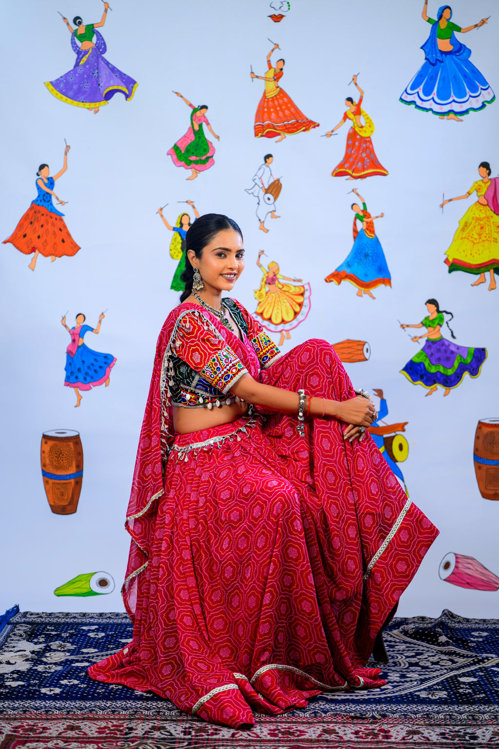 Rani Raas Garba Chaniya Choli Set