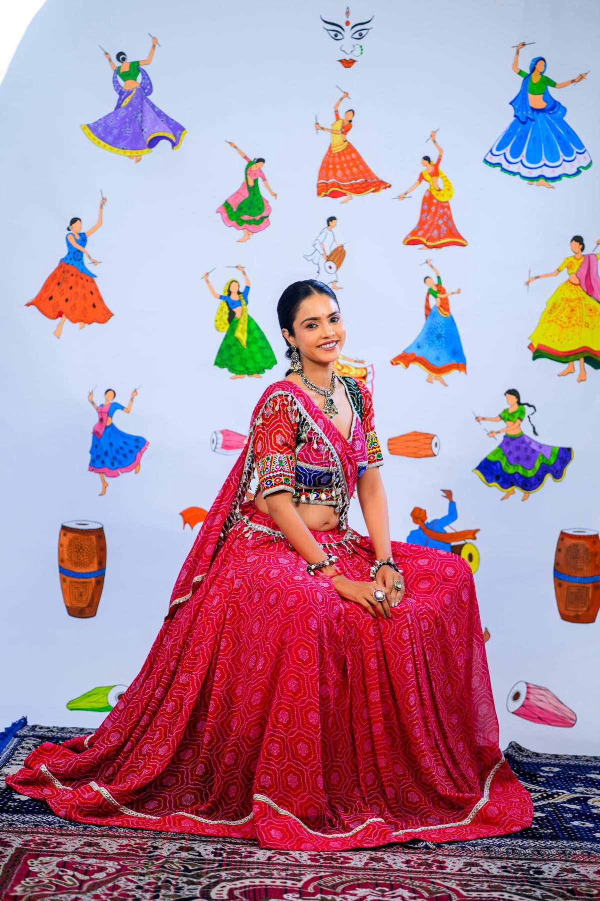 Rani Raas Garba Chaniya Choli Set