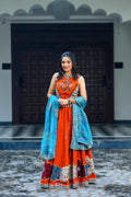 Kesariya Koyal Chaniya Choli Set