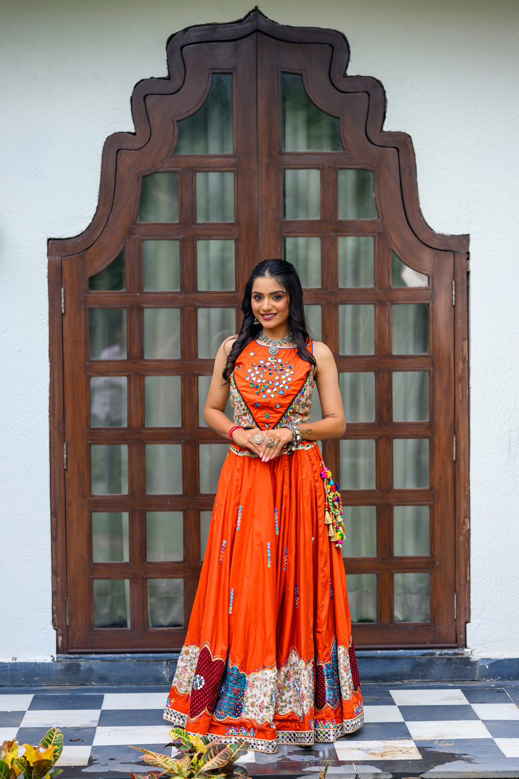 Kesariya Koyal Chaniya Choli Set