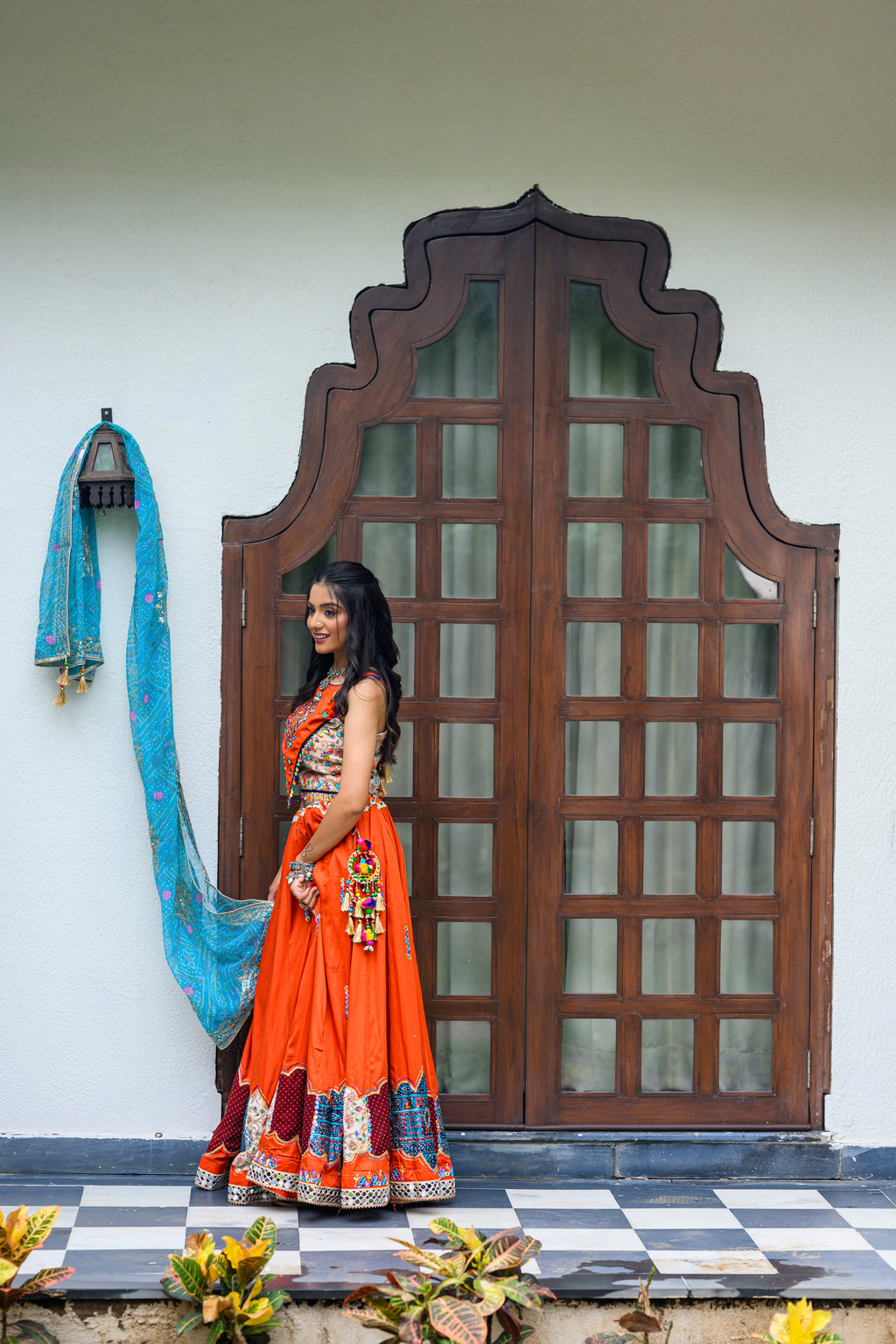 Kesariya Koyal Chaniya Choli Set