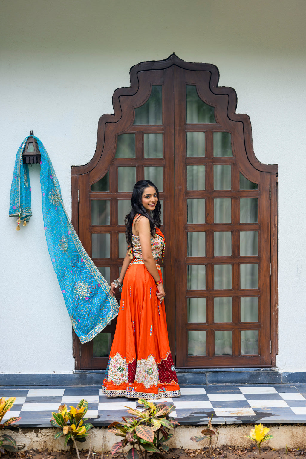 Kesariya Koyal Chaniya Choli Set
