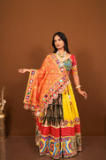 Ghoomar Gulal Chaniya Choli Set
